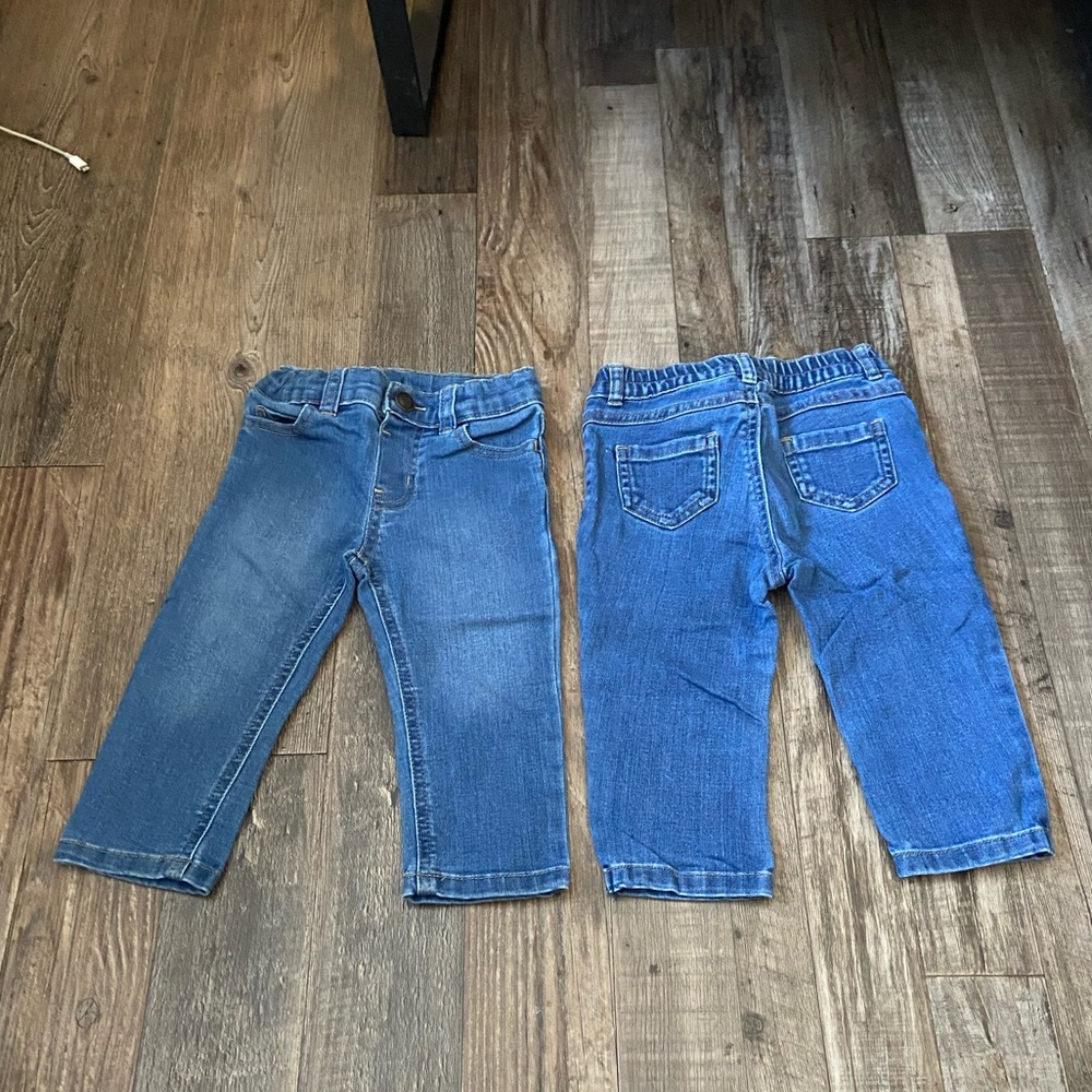 Garanimals Blue Denim Kids Jeans- 2 pairs